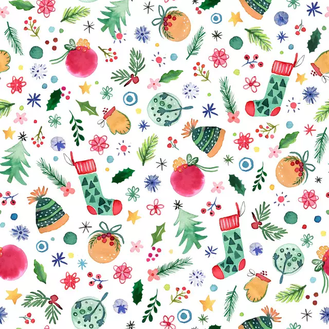 Bettwäsche Christmas Favorite Baubles