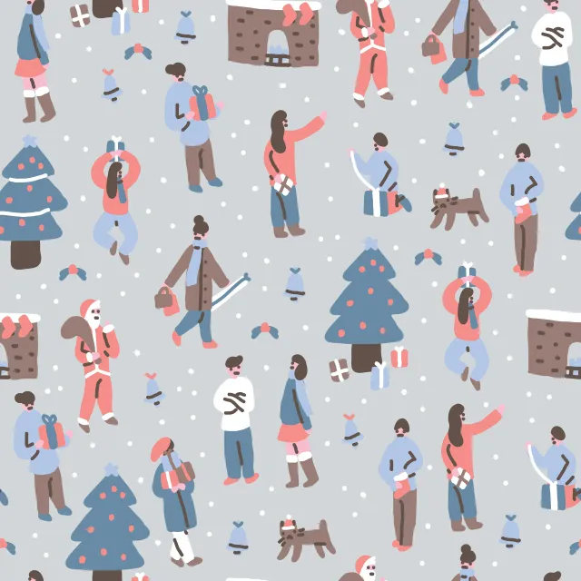 Tischset Christmas Gifts
