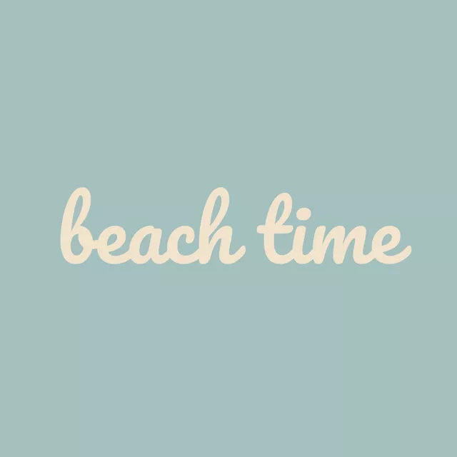 Sitzkissen beach time