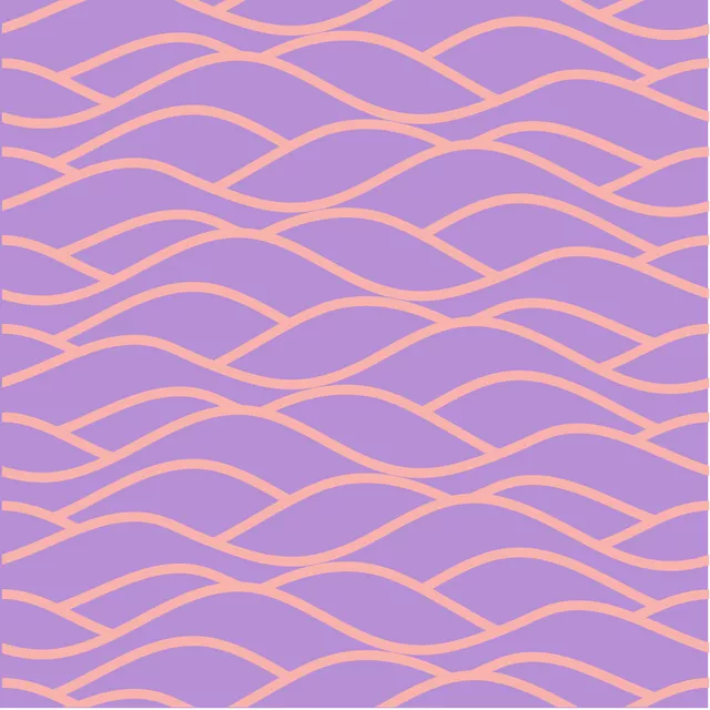 Bettwäsche waves