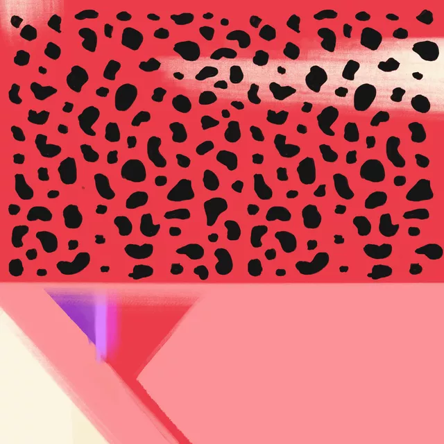 Kissen abstrakt Leo