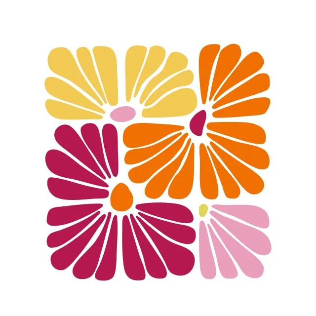Kissen Matisse Inspired Flowers