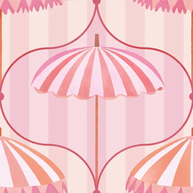 Tischdecke French Riviera Summer Pink