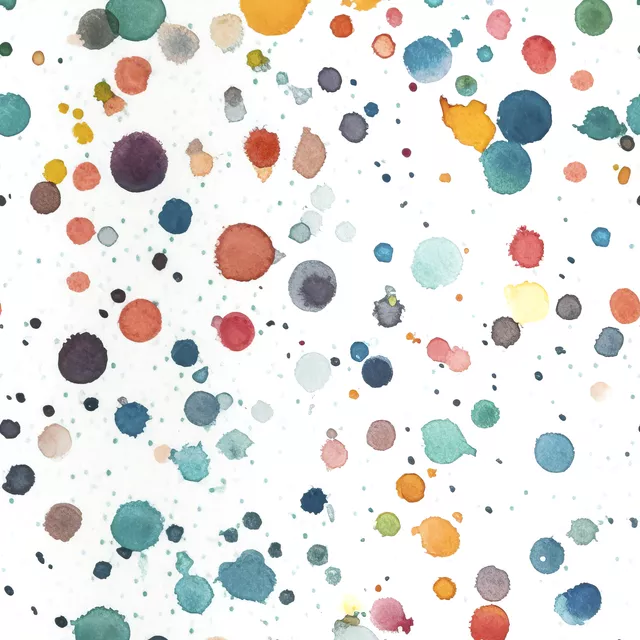 Watercolor Confetti III