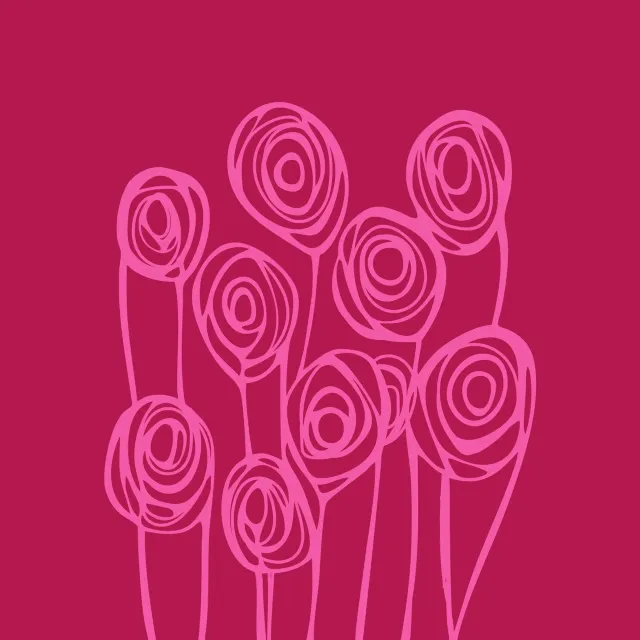 Kissen Crazy Flowers