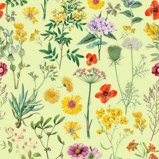 Kissen Swedish Summer Green