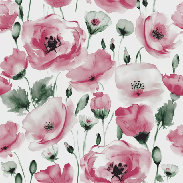 Kissen Poppy Summer pink