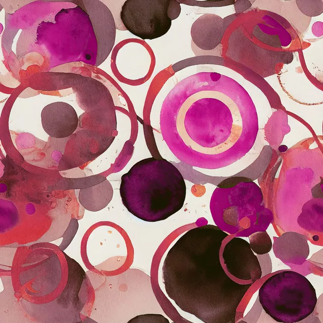 Tischläufer Watercolor Fun Viva magenta