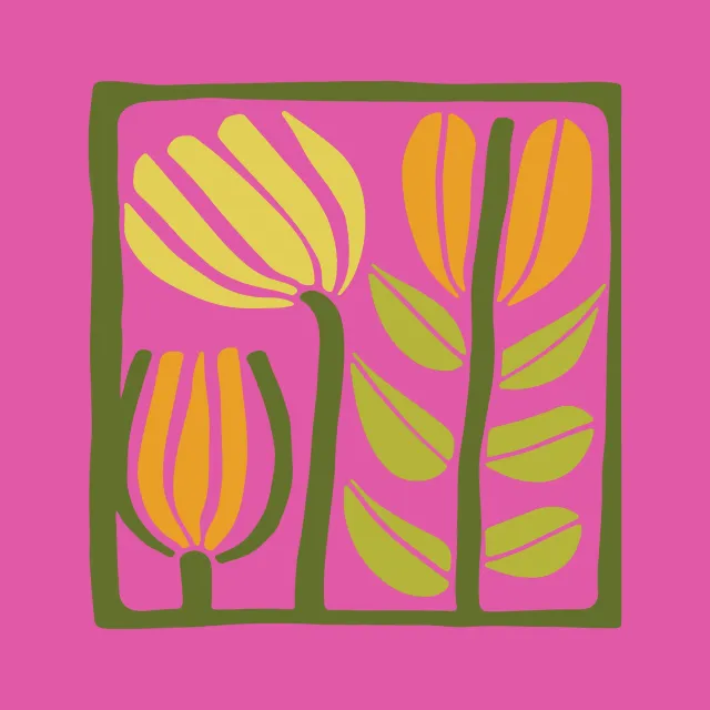 Kissen Tulip Spring Pink