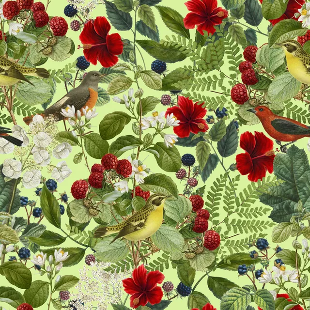 Tischset Birds And Berries II