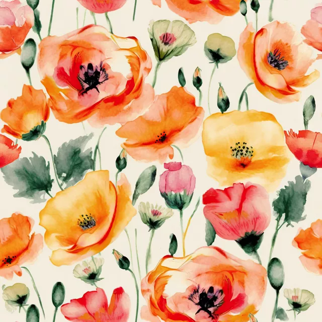 Kissen Poppy Summer