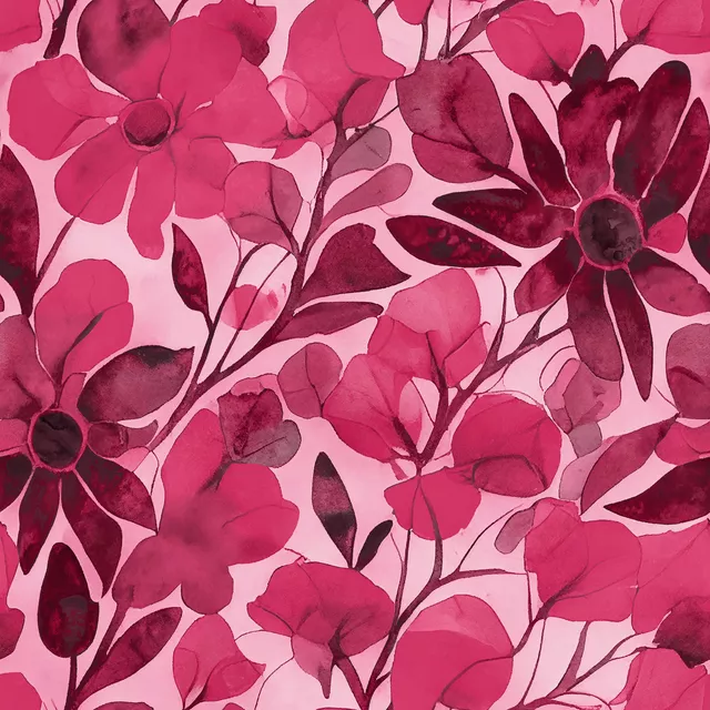 Kissen Floral Summer Vibe red