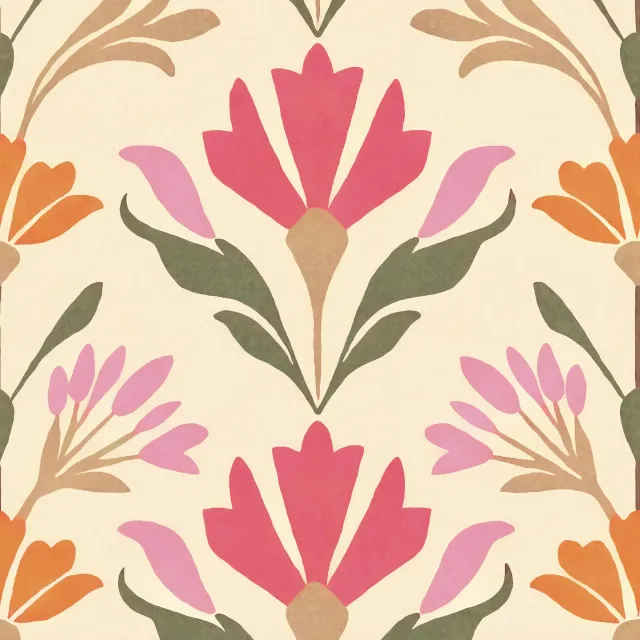 Bettwäsche Art Deco Meets Scandi  Coral