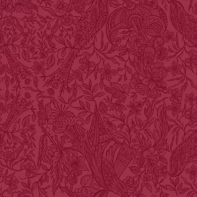 Viva Magenta Vintage Damask