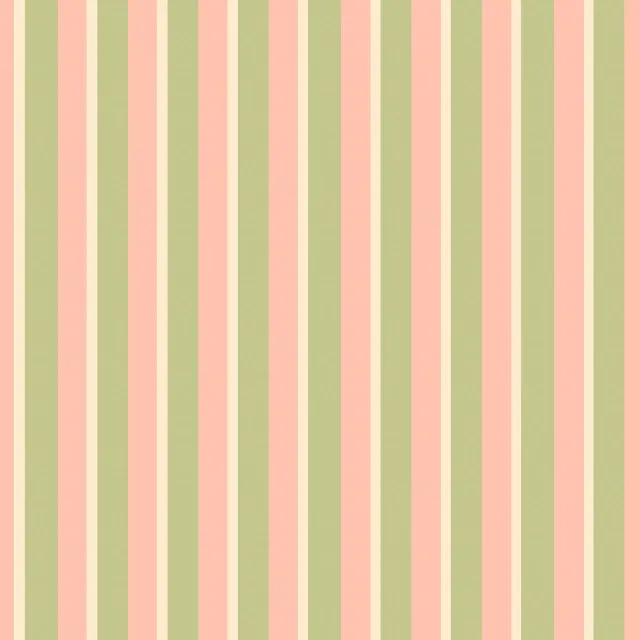 Kissen Summer Stripes Peach Green