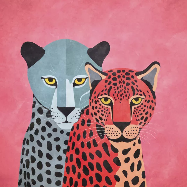 Kissen Fancy Cheetahs