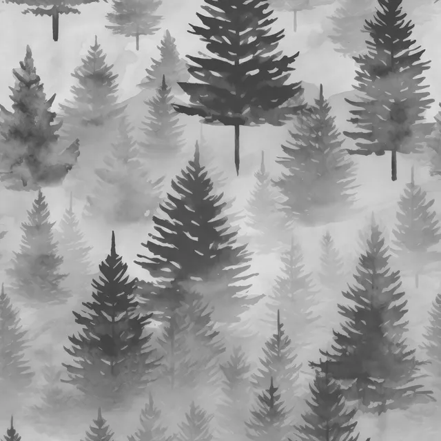 Kissen Forest Reverie Grey