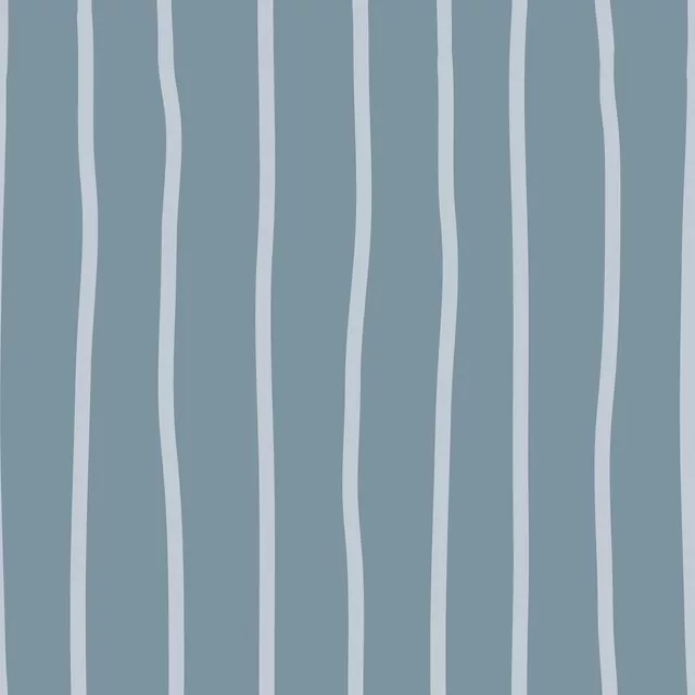 Kissen Sommerstreifen Graublau