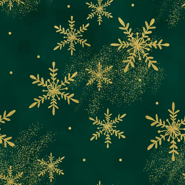 Tischläufer Let It Snow Green