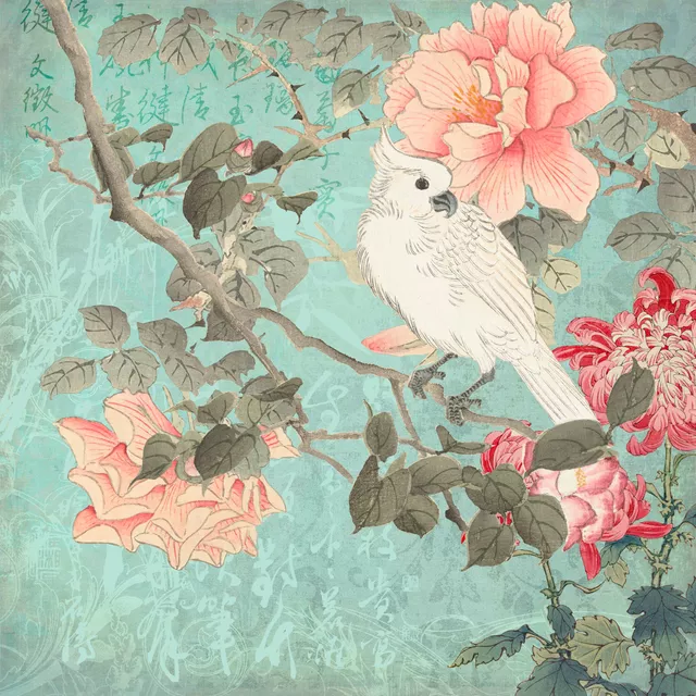 Kissen Chinese Cockatoo Garden
