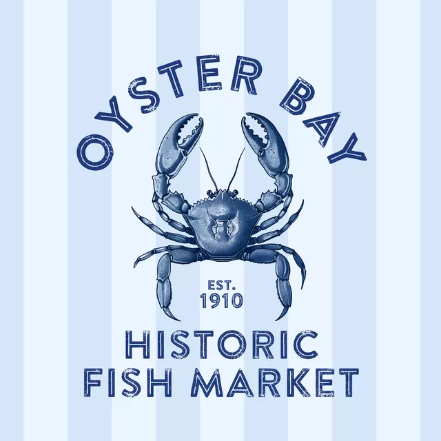 Retro Seafood Fish Market