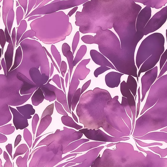 Tischset Watercolor Flowers purple