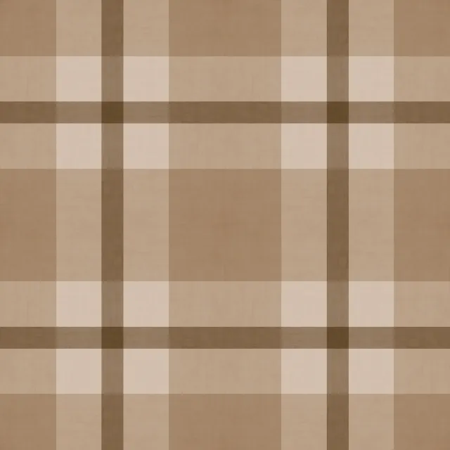Dekovorhang Plaid Brown Beige
