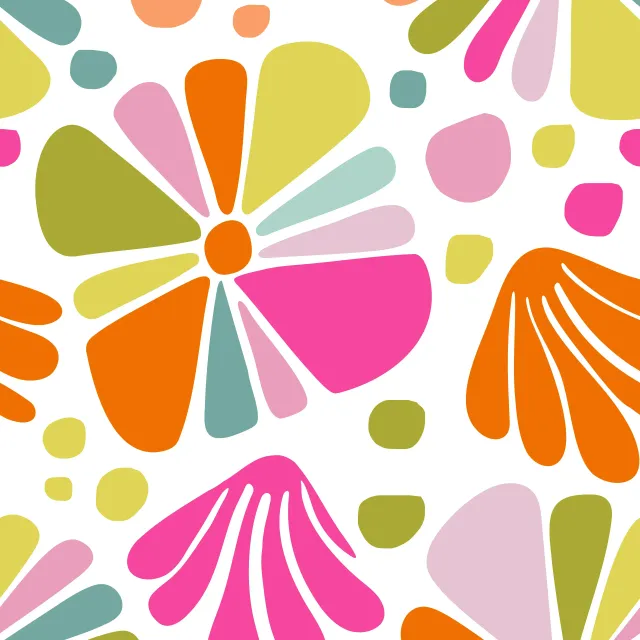 Retro Summer Bloom