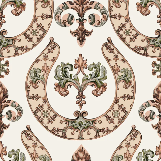 Kissen Hufeisen Ornament