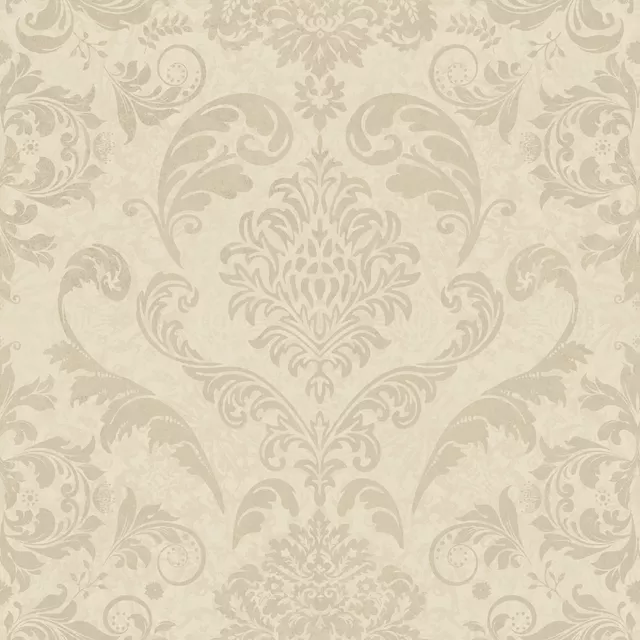 Kissen Vintage Damask beige