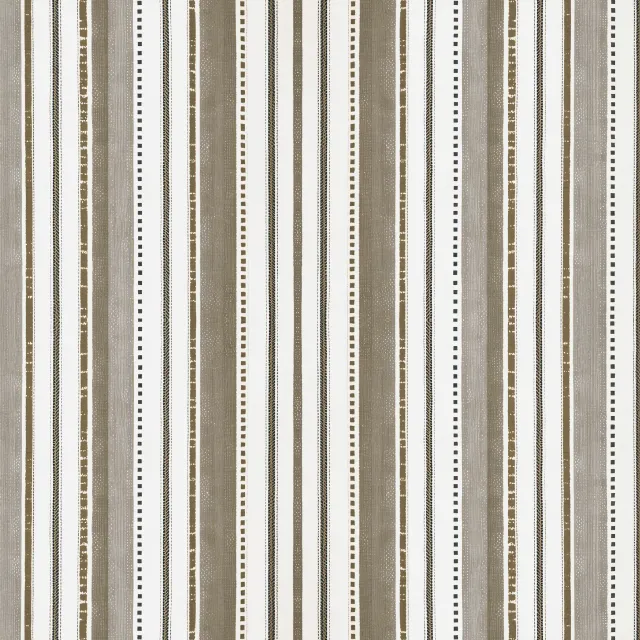 Rustic Linen Stripes Beige