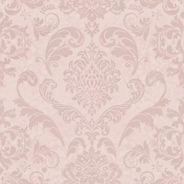 Dekovorhang Vintage Damask rosa