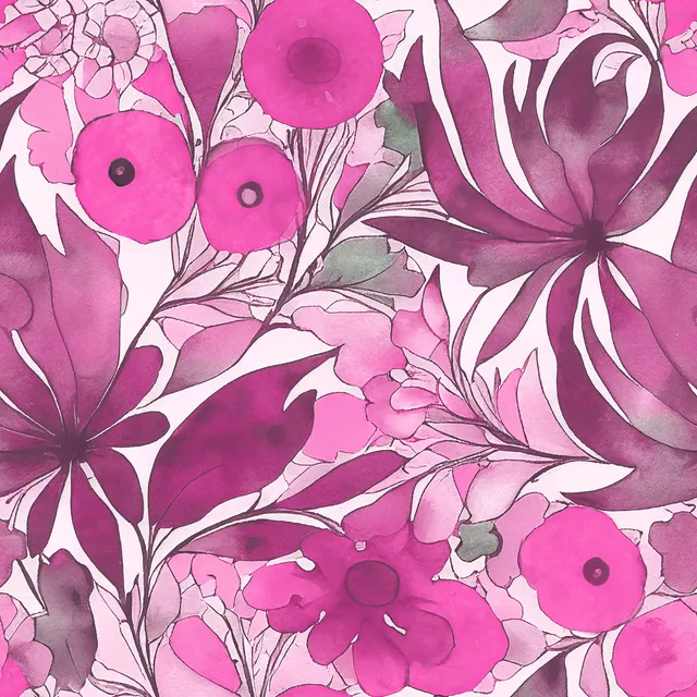 Pink Fantasy Summer Garden