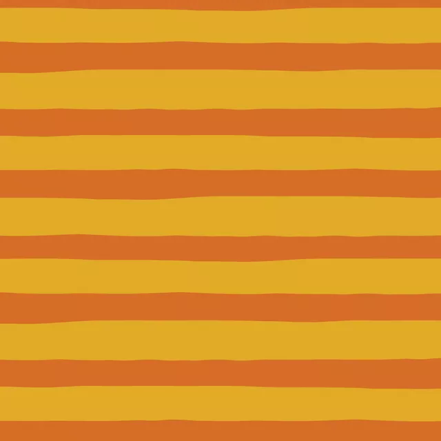 Kissen Horizontal Stripes Yellow