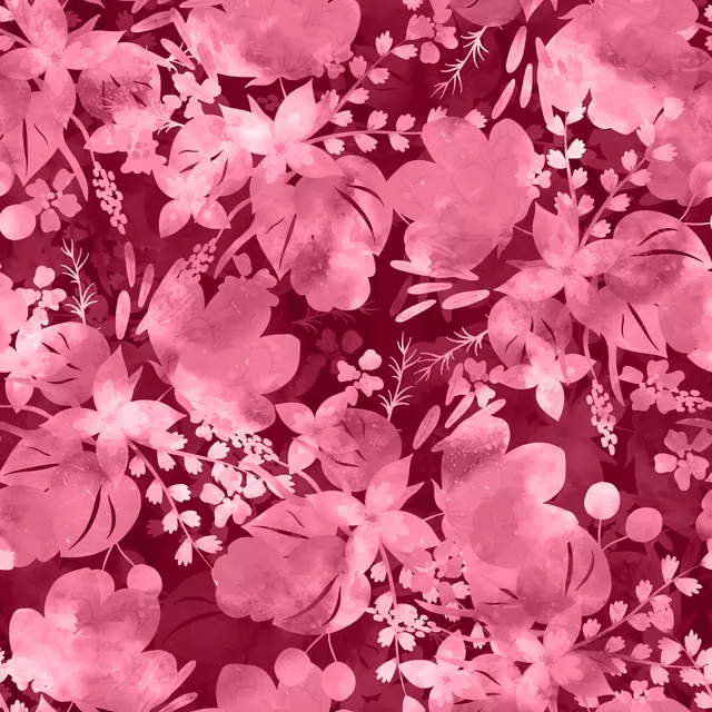 Kissen Viva Magenta Flowers