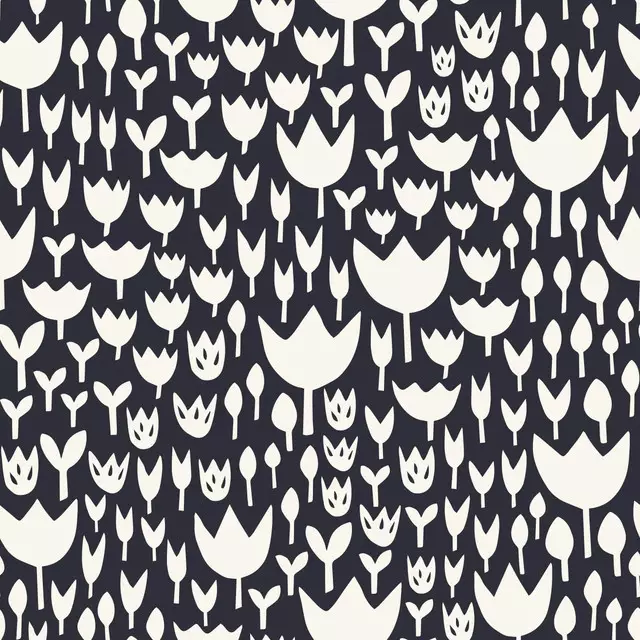 Geschirrtücher nordic floral dark