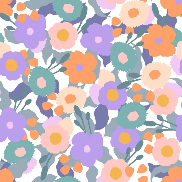 Sitzkissen Statement floral