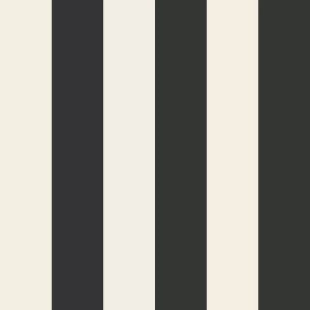 Bankauflage Classic Black & White Stripes