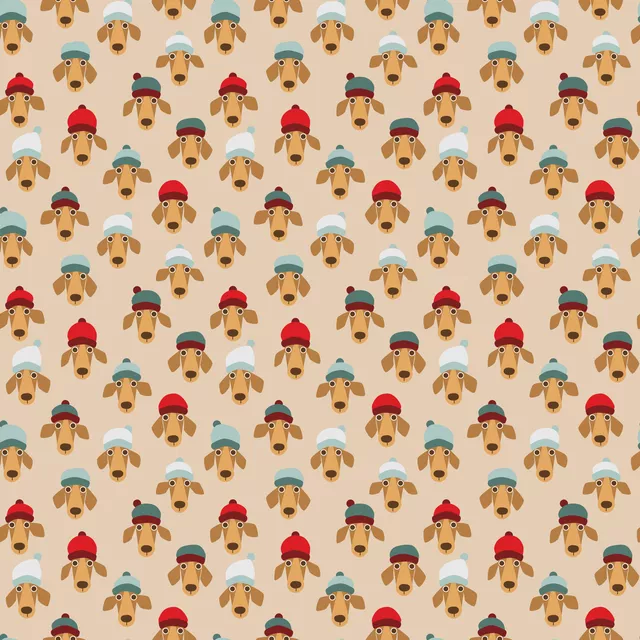 Tischset Hunnen mit Hüten