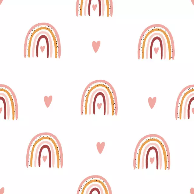 Bettwäsche Regenbogen Baby Girl