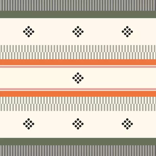Sitzkissen Mediterran Stripes and Lines