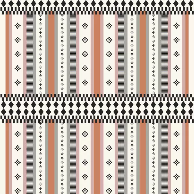 Dekovorhang Mediterranean Patchwork
