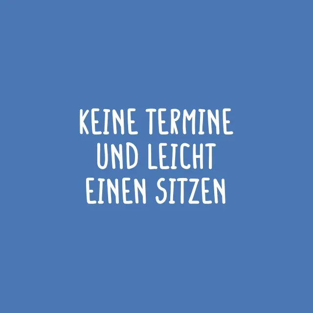 Tischset Blau
