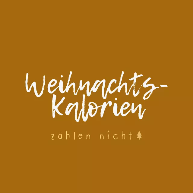 Tischset Weihnachtskalorien zählen