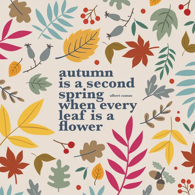 Autumn -every leaf is a flower