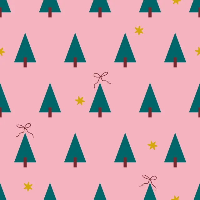 Christmas joy & love: Muster Tanne