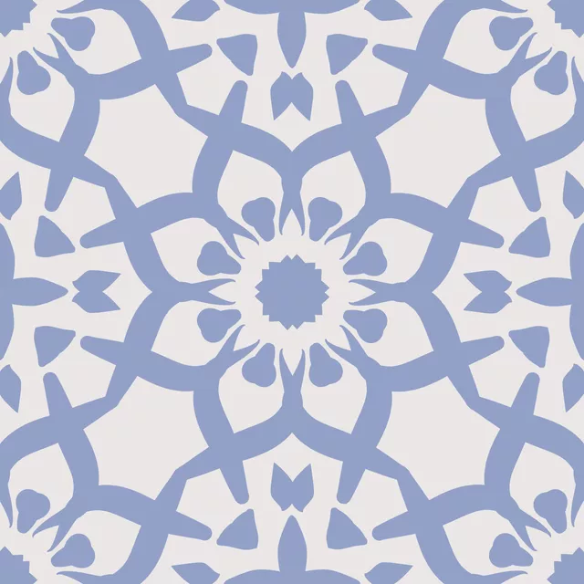 Geschirrtücher Blockprint Indigo Muster 4
