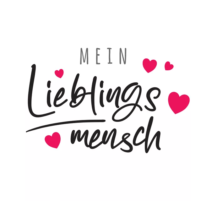 Servietten Mein Lieblingsmensch