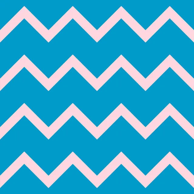 Dekovorhang Chevron Muster