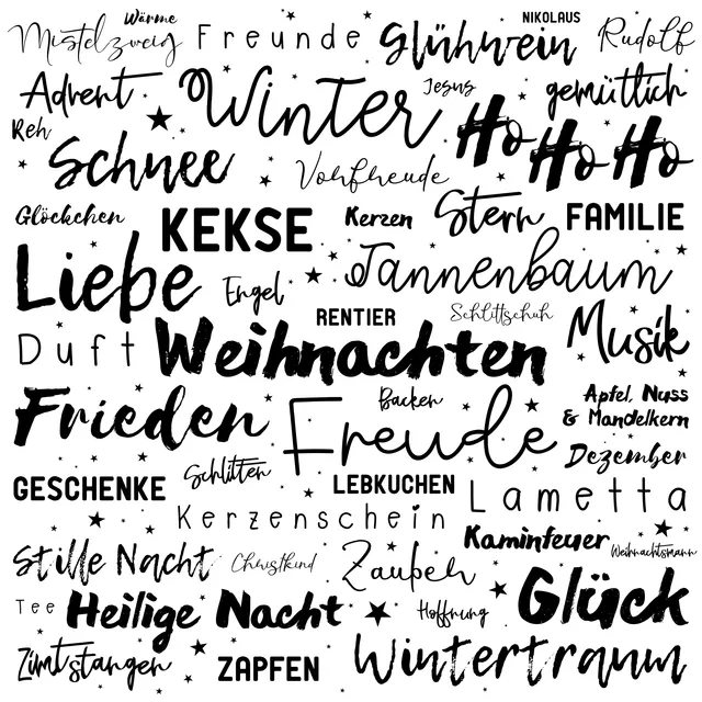 Bankauflage Weihnachtsgefühl